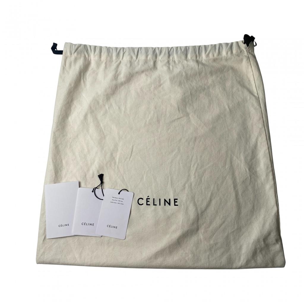 Used CELINEShoulder Bag Beige/blue Leather Women