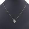 Damiani Belle Epoque XXS Necklace 20083507 cross K18 white gold/diamond 4.5g unisex Used