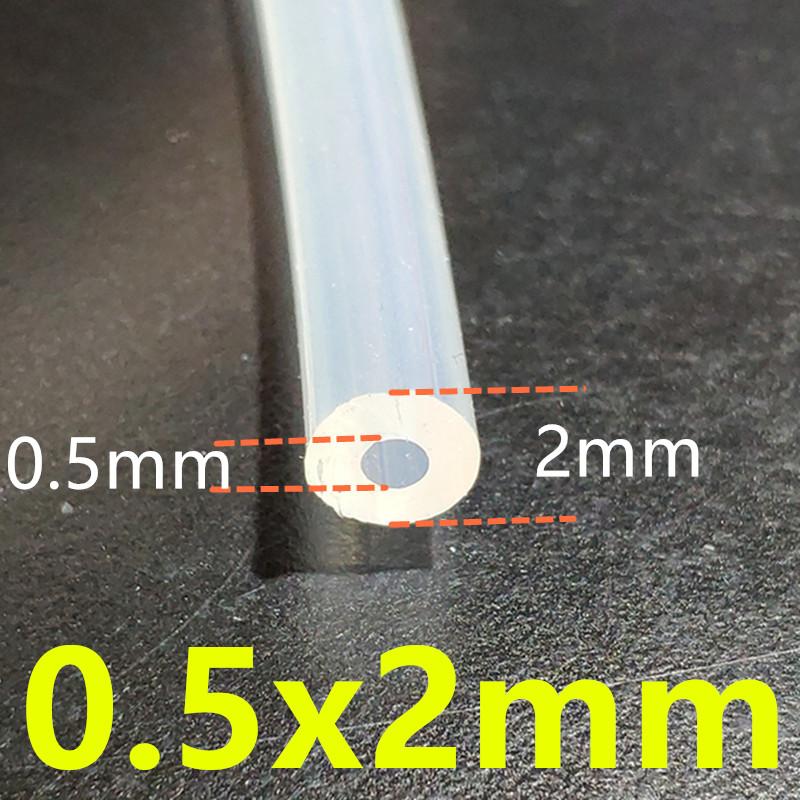 1 Meter 27 sizes 0.5mm to 12mm Food Grade Transparent Silicone Tube Rubber Hose Water Gas Pipe Dropshipping Sell At A loss