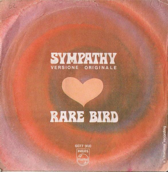 

7inch Record RARE BIRD - Sympathy 6077900 Philips 1970 Italy Rock Used