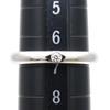 Used TIFFANY&Co. Ring Stacking Band EU#46.5 Pt950Platinum 4.3g Platinum El Saperetti
