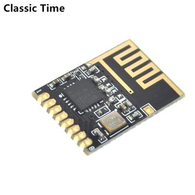Mini NRF24L01 + 2,4GHz 1,27MM RF trådlös modul Miniversion Strömförbättrad version SMD