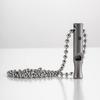 Apito de Titânio KeyUnity com Cordão, KA22, Som Alto, Leve, Durável, Afugentador de Ursos, Apito de Emergência, Suprimentos de Emergência, Apito para Ursos, Moun