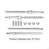1:24 CVD Driveshaft Set Metal Durable DIY for SCX24 RC Climbing Model Cars Repair Parts