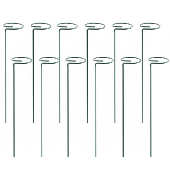 12 Pcs Tomato Twist Stakes Spiral Plant Support Stakes Climbing Plant Stakes for Tomato Butterfly Orchid Flowers Home Gardening