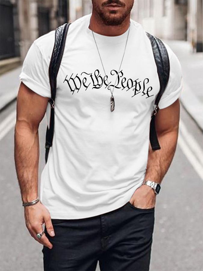2026 Mens Independence Day T Shirt Summer Holiday Short Sleeve TShirts Casual Tops Tees New