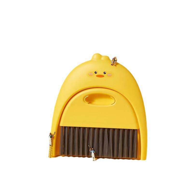 New Arrival: Compact Desktop Broom and Dustpan Set for Dorms and Beds