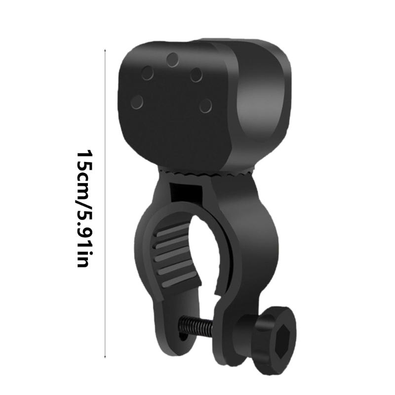 Bicycles Light Mount Holder Bikes Light Brackets For Flashlights And Headlamps With 360 Degree Rotating And Rubber Grip
