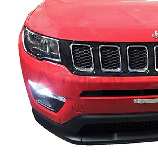 

Jeep Compass LED Daytime Running Light Bulb and Canceller Set TP-DLM6