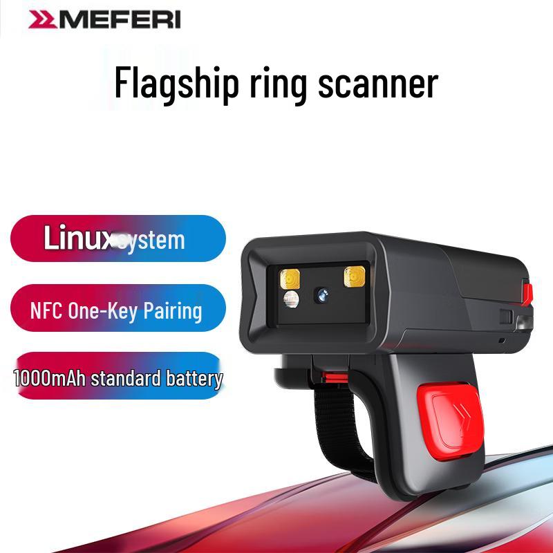 MEFERI MS300R Wireless Wearable Ring Barcode Scanner