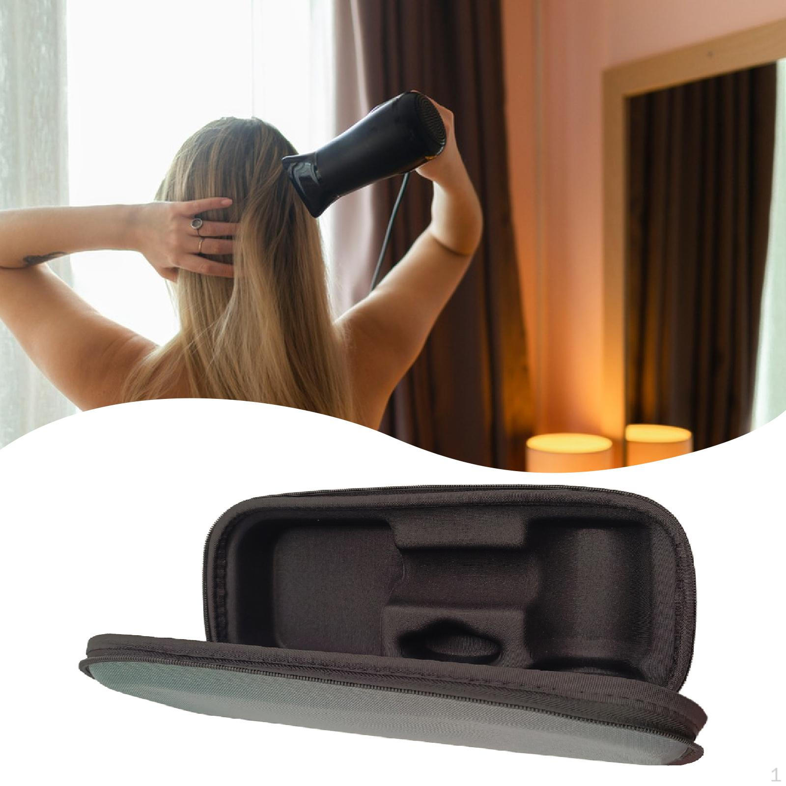 

Чехол для фена, Дорожная сумка для хранения, Органайзер для фена Cyan Blue