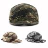 Camouflage Short Brim Caps Versatile Camp Caps Trend Outdoor Hats  for Men and Women