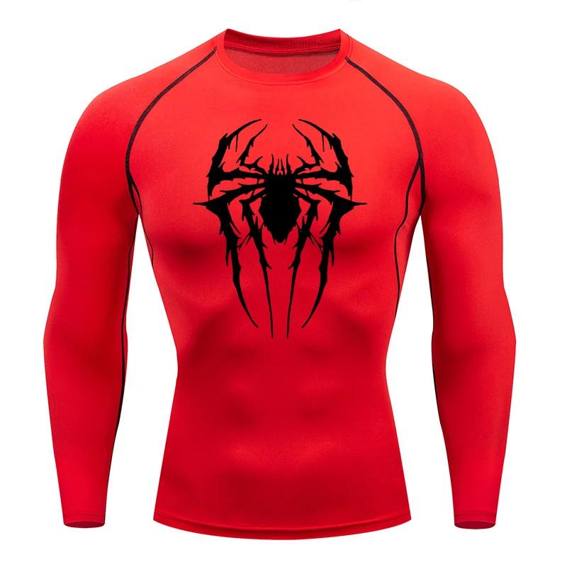 Sportswear Men Gym Compression T Shirt Running Long Sleeve Sports T-shirt Elastic Quick Dry Sport Tops Tee Athletic Shirts Men
