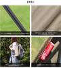 FIELDOOR Portable Compact Outdoor Chair, Low Back, [T/C Polycotton Khaki], 100kg Weight Capacity, Lightweight, Compact, Foldable, Ultralight, Tactical