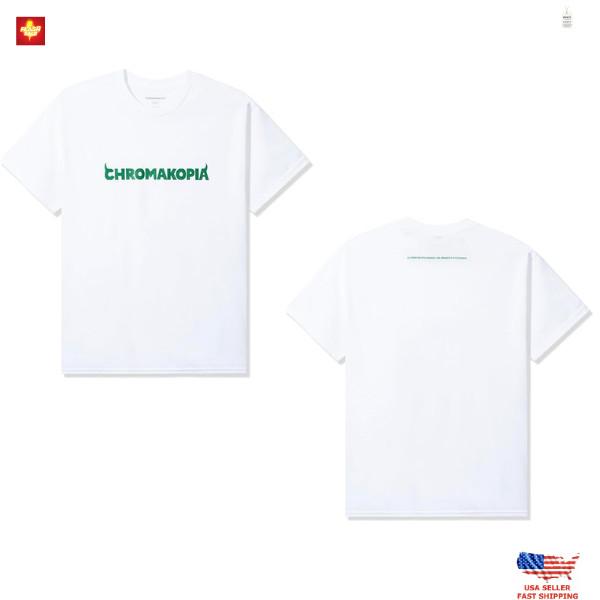 Chromakopia Футболка Унисекс Графическая футболка Мерч группы Одежда для фанатов музыки Концертная футболка Унисекс футболка XXXL