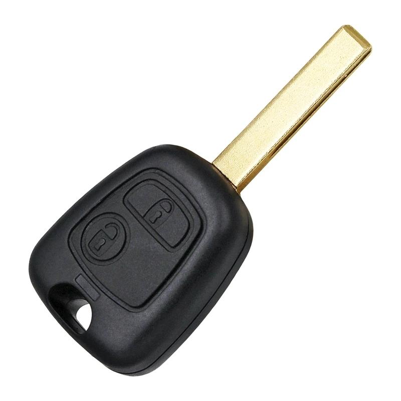 LIXIANG Car Remote Key 2Buttons 433mhz ID46 For Peugeot 106 107 206 306 307 207 407 Partner For Citroen C1 C2 C3 C4 Saxo Picasso
