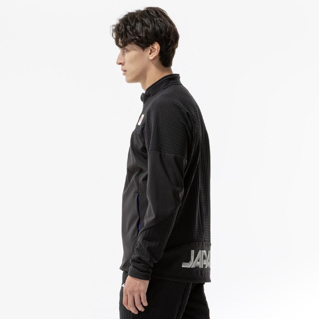 Training Wear Authentic Techshield Hybrid Jacket Easy To Move 32MCDMA1 Unisex Black Size 2XL [Mizuno] - In, Windproof, Water-Repellent - - - -