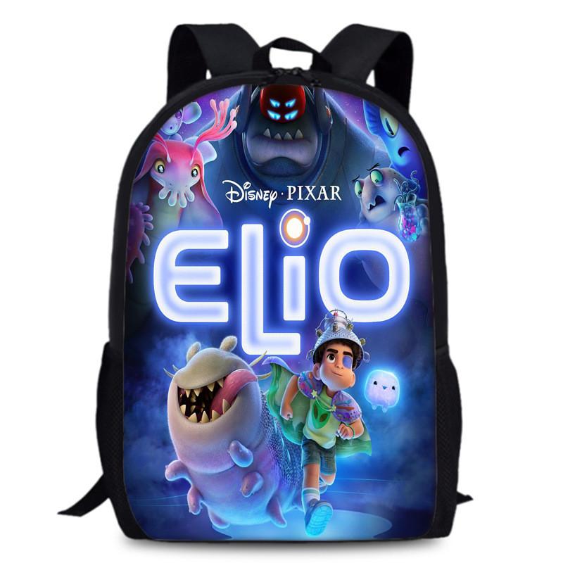 Anime Cartoon Elio Print Oxford Backpack Breathable School For Students Gift