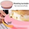 1Pcs Rotating Cake Turntable Anti-Skid Base For Carving Pottery Painting Cake Decoration Suitable For Baking And Pottery Lovers
