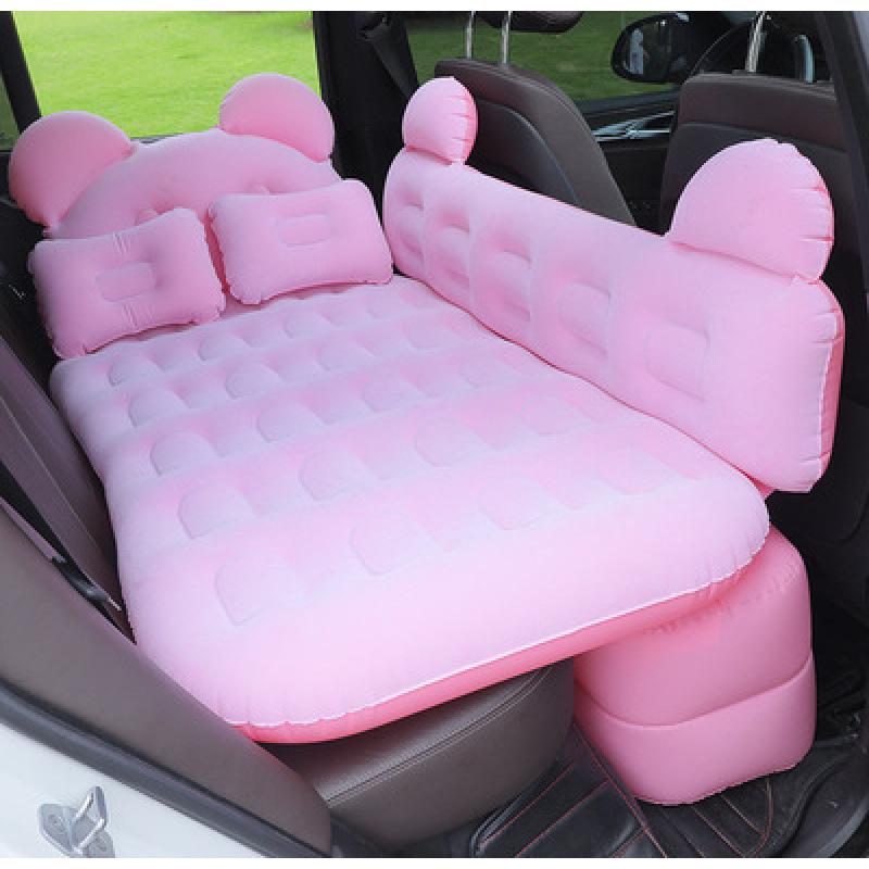 Thickened Car Inflatable Travel Mattress: Rear Seat Folding Bed for SUVs & Sedans