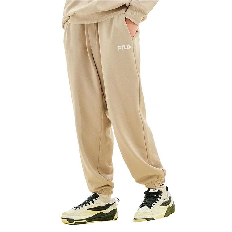 FILA Loose Fit Sports Long Pants Unisex pants Khaki F51M249698FLK