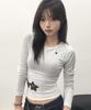 FUZZY SCAN Button Hold Hand Long Sleeve 10 Colors