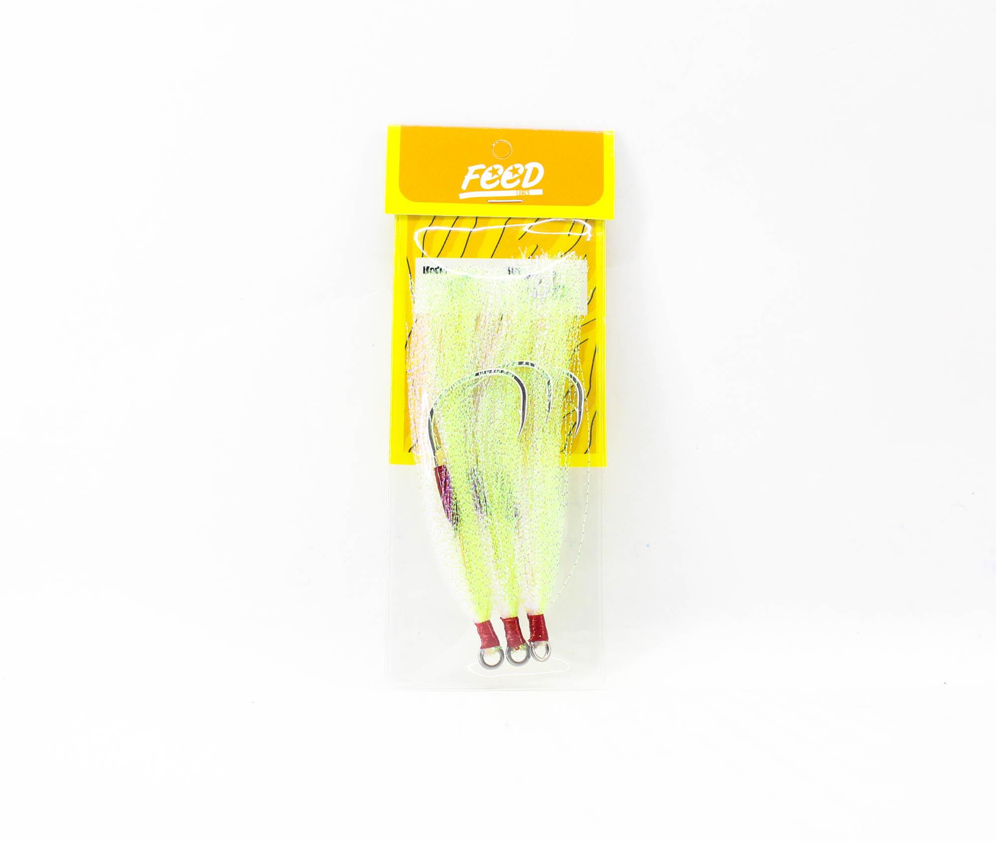 

Feed Lures Assist Hook Mack TT Single Size 3/0 Зеленый Белый (2109)