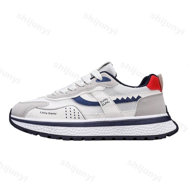 Fashion 2025 New Summer Men's Mesh Breathable Casual Sports Shoes Outdoor Walking Fashion Trend Comfortable Thick Soled Chunky sneakers