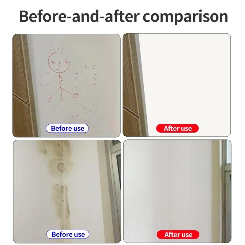 Väggreparationsrollerfärg Hushålls Antibakteriell Vit Vattenburen Latexfärgroller DIY Dekoration Väggputs Rengöringsverktyg