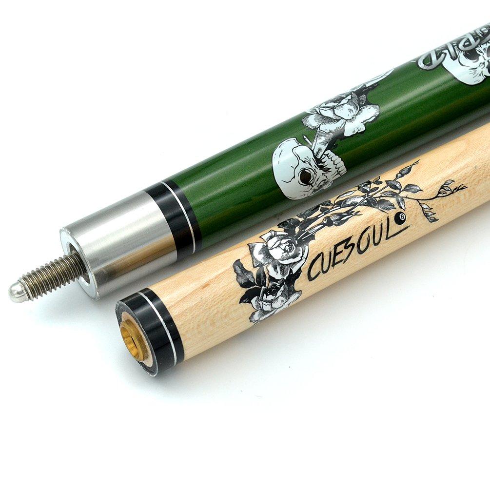 CUESOUL ROCK II 57" 21oz 1/2 Maple Cue Stick Set (G206)