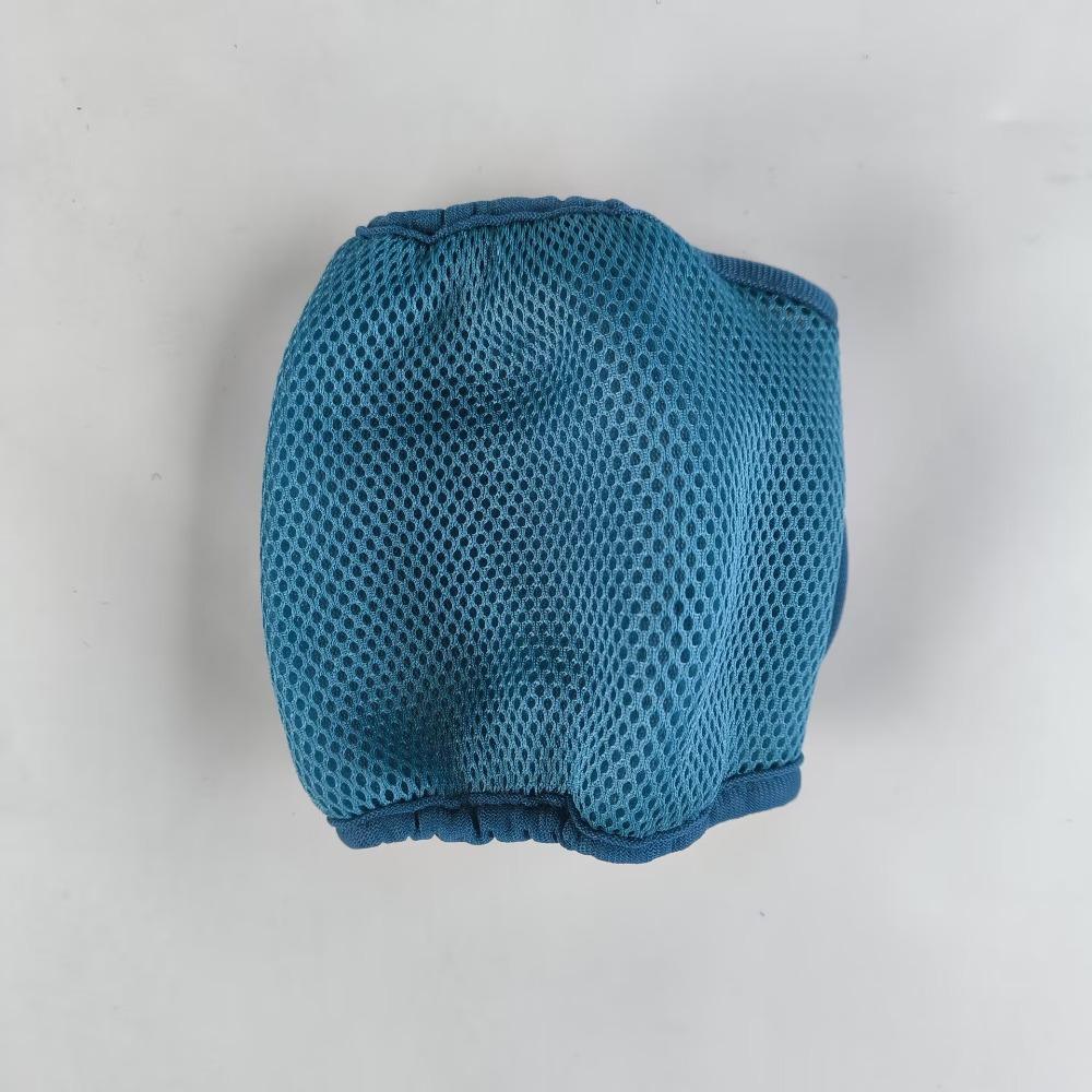 

Breathable Mesh Male Dog Physiological Pants Anti-Leak Anti-Harassment Dog Diaper Pants Solid Color High-Absorbency S синій