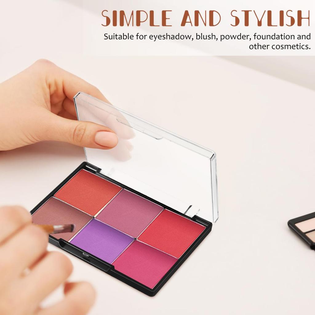 Frcolor Eyeshadow Case, Empty, Eyeshadow Storage Box, Makeup Palette, Magnetic Makeup Palette, Magnetic Eyeshadow Container, Eyeshadow Palette