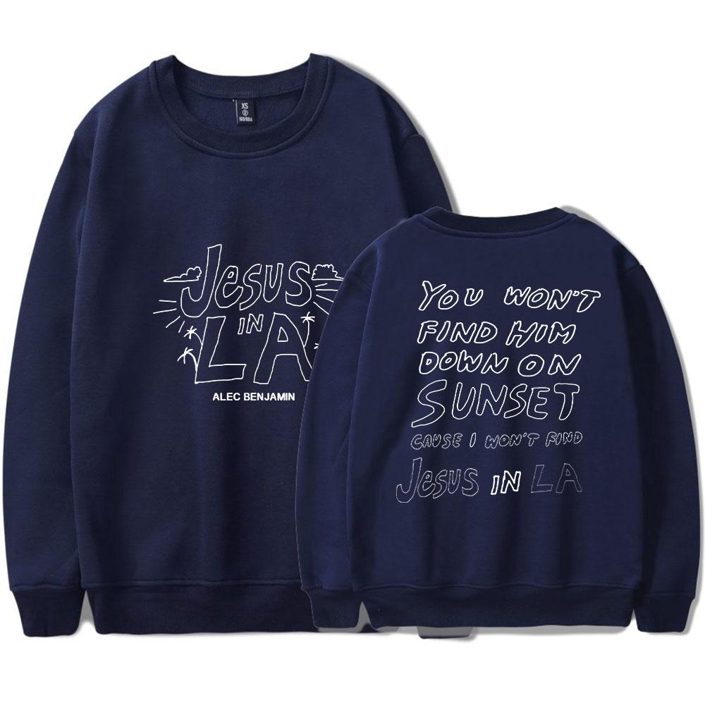 Alec Benjamin Round Neck Sweater Men/Women Hoodie Streetwear Sweatshirts Fashion Tops Casual Teenager Clothes