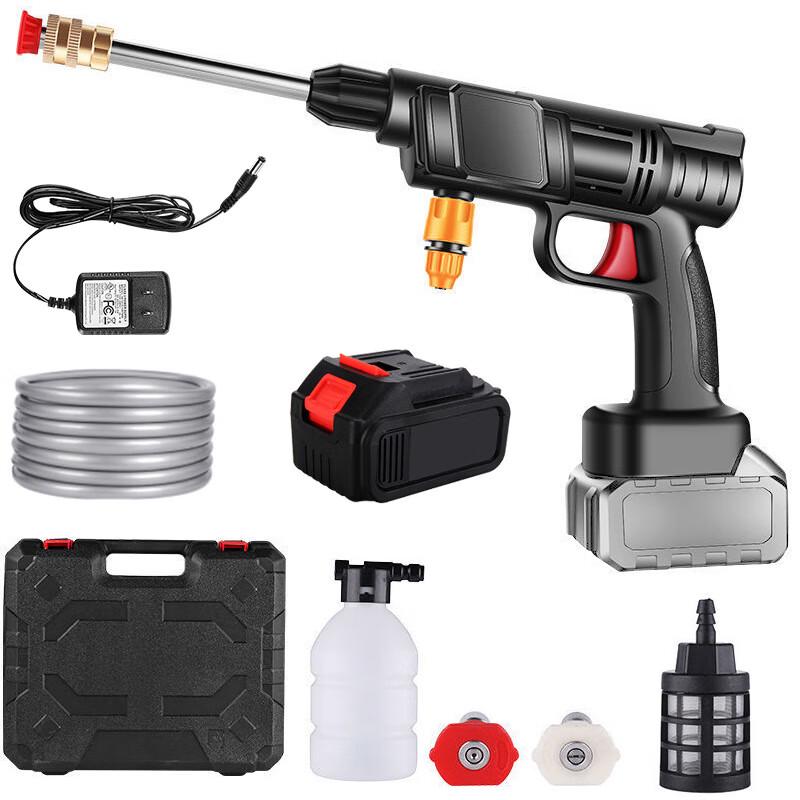 Portable Wireless High-Pressure Car Wash Gun CN plug (adapter included)