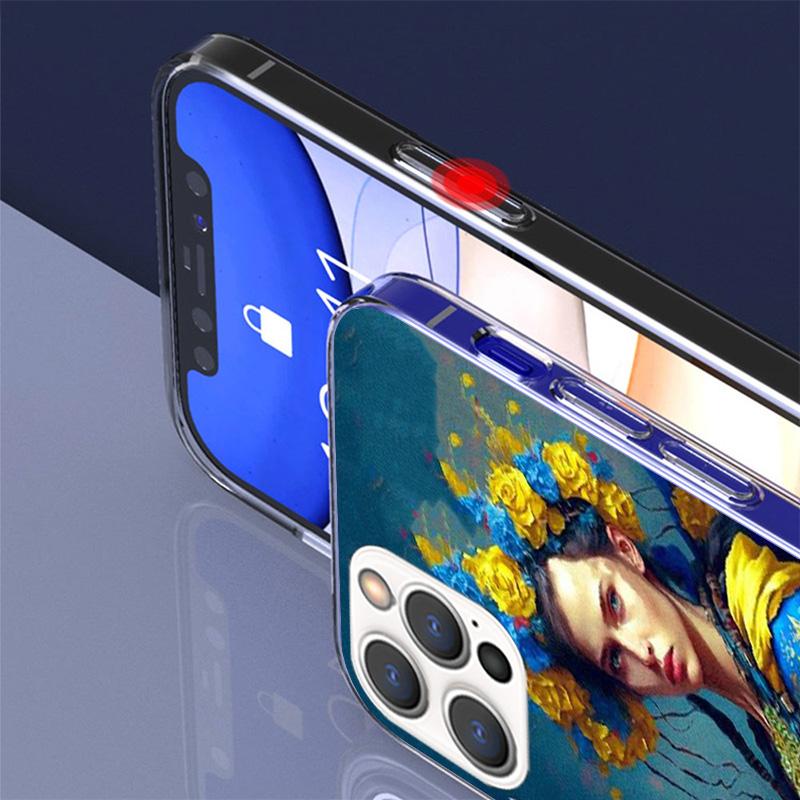 Ukraine Ukrainian Girl Phone Case For iPhone 17 Air 11 13 Mini 14 15 Plus 16 12 Pro Max 16E SE 7 8 Pattern Soft TPU Back Cover