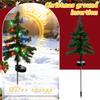 Solar Christmas Tree Garden Lights Outdoor Christmas Decorations, 8 Modes, Suitable For Pathways, Patios And Courtyard Holiday Lighting