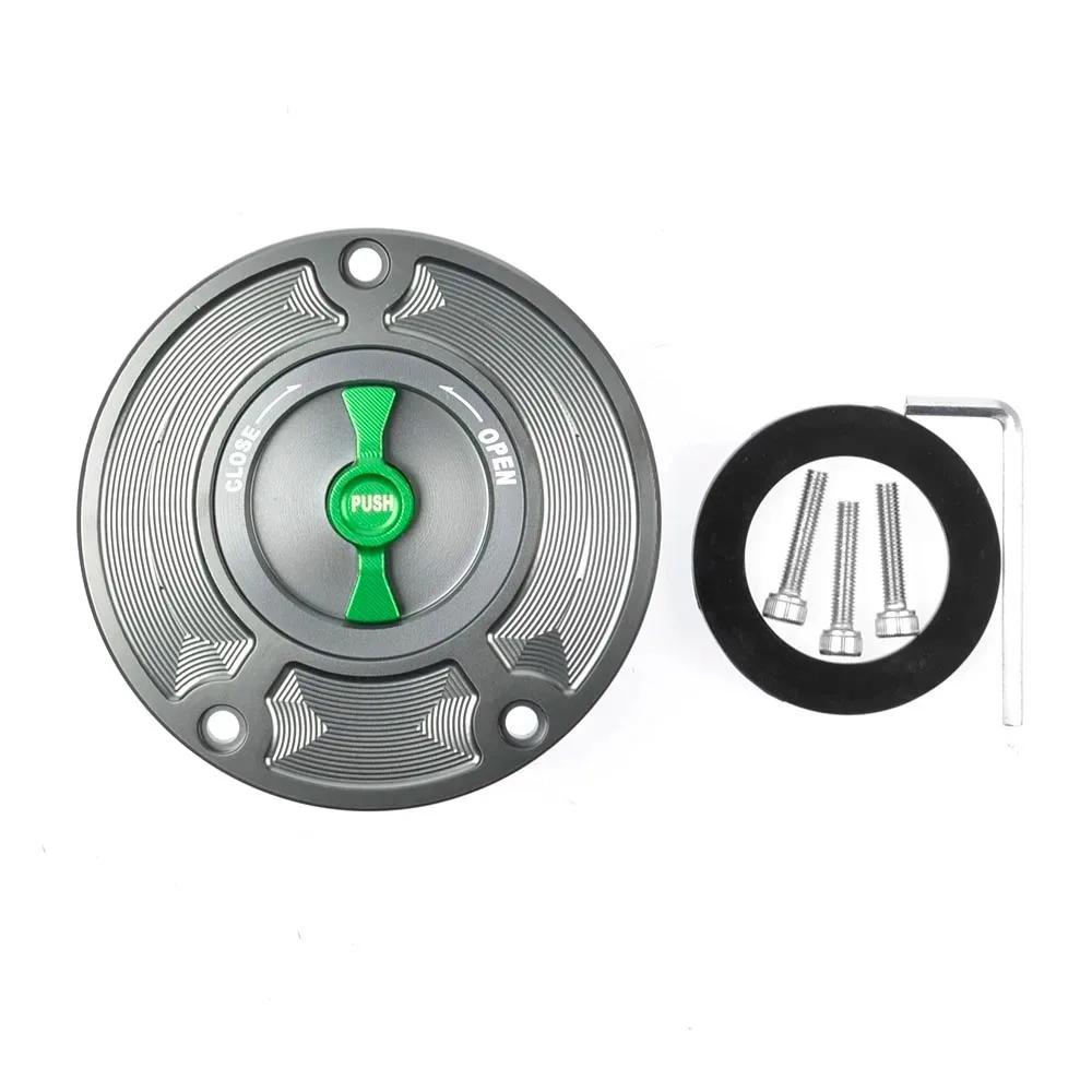 Motocycle CNC Fuel Tank Cap Cover For Kawasaki Z1000 Z800 Z750 Z125 ZX10R ZX6R NINJA1000 NINJA650R ER6N ER6F NINJA VERSYS 1000