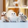 Owl Cute And Eagle Cartoon Plush Doll Pendant Keychain For Kids And Gift