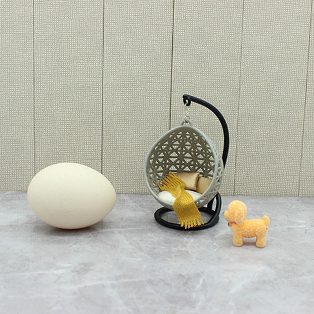 1:12/1:20/1:25/1:30 Dollhouse Hanging Basket Chair Dollhouse Accessories  Doll House Accessories
