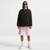 Nike Sweatshirts Unisex Black Crew Neck Moderate Regular