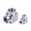 1 Stück Hochdruck 1/8" 1/4" 3/8" 1/2" 3/4" 1" Innengewinde Außengewinde Winkelstück 90 Grad Kupplung 304 Edelstahl Rohrfitting Wasser Gas