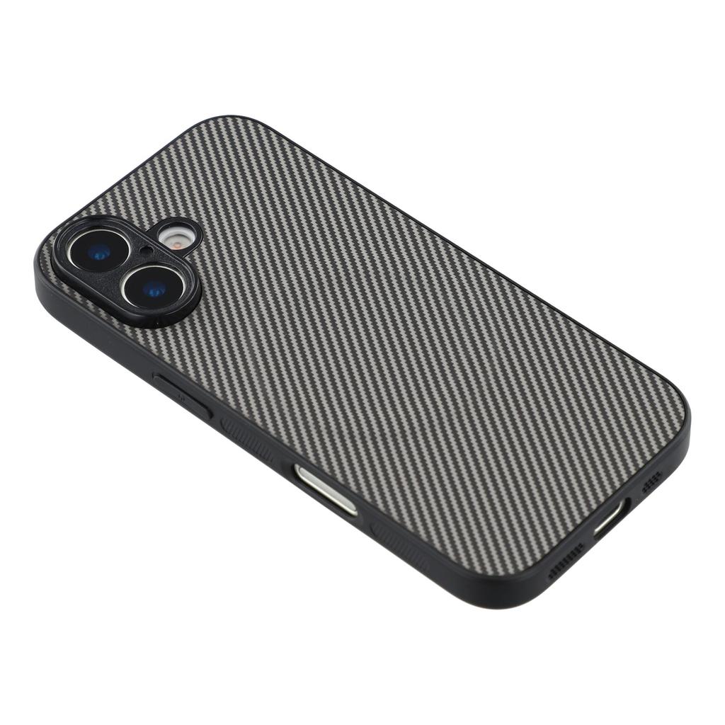 Pro iPhone 17 Magnetické pouzdro Textura karbonových vláken TPU PC Zadní kryt telefonu