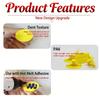 Yellow Nylon Dents Fixing Tool Pullers Set Of 6 For Smooth Motorcycle Auto Body Panel Dents Removal Using Hot Melt Glues
