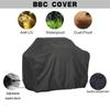 Durable Oxford Fabric Bbq Grill Cover Waterproof And Dustproof For Outdoor Gardens