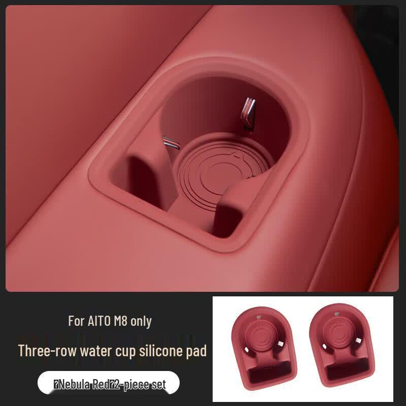 AITO M8 Car Interior Cup Holder & Storage Organizer Set