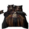 Black Myth Wukong Bedding Set,Game Characters Goku Bedding Set,Black 3D Printing Quilt Cover Pillowcase For Children and Adults