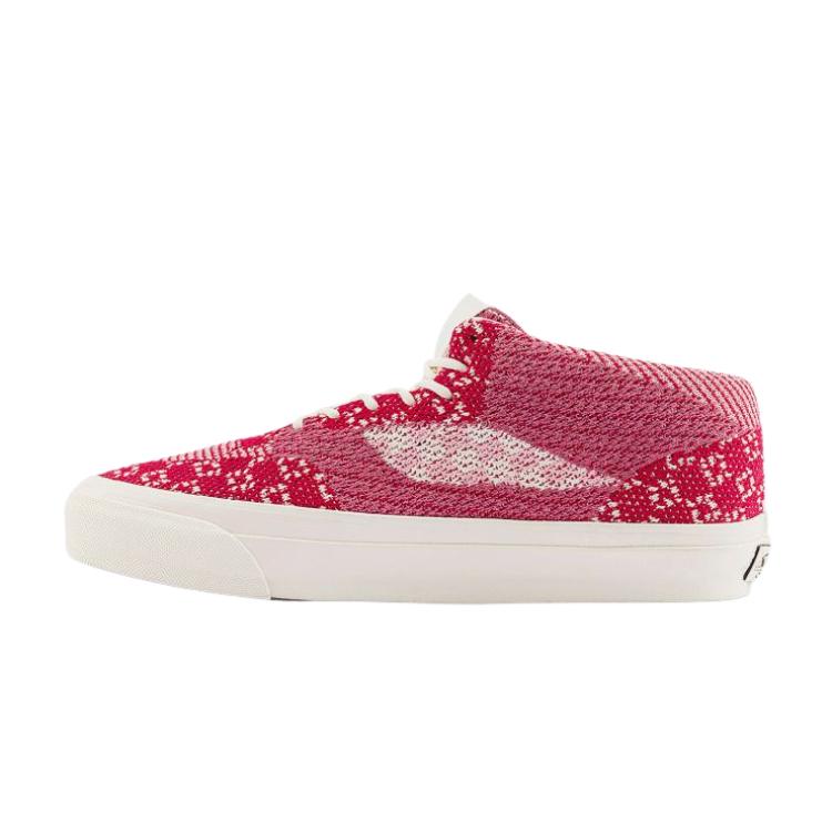 Vans Half Cab 33 Engineered Knit Chili Pepper Unisex Sneakers Mauvewood-Red VN000D8FE9T