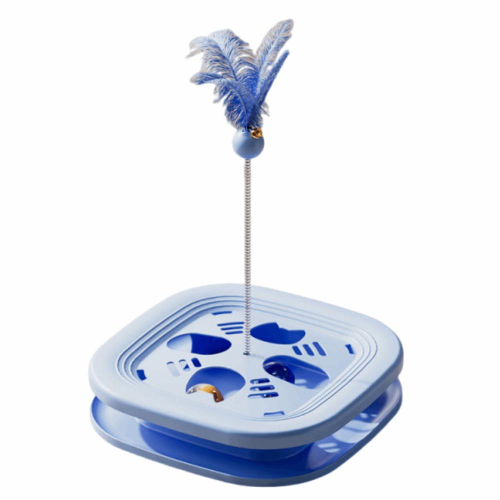 Creative Interactive Cat Puzzle Box Bell Maze Box Cat Teasing Box Cat Exercise Toy  Cat Supplies