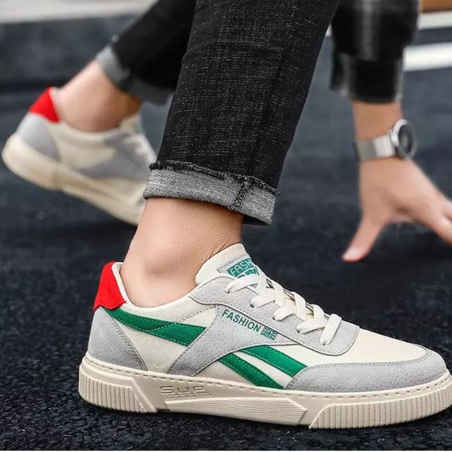 Summer Men's Shoes 2025 New Korean Edition Trendy Versatile Canvas Trendy Shoes Casual Student Board Shoes Cloth Shoes Sports Internet Celebrity