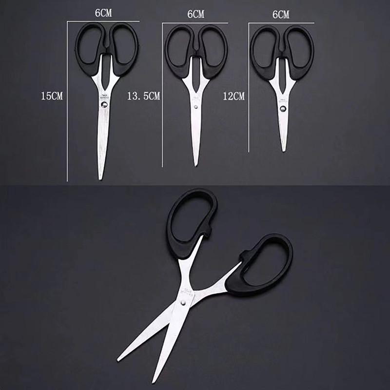Large Durable Stainless Steel Scissors for Cutting Thread and Paper - Ideal for Home, Office, or School Use